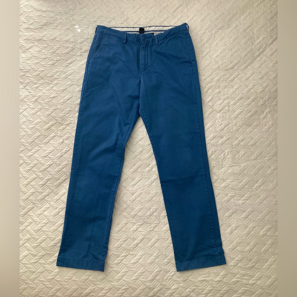 J Crew 34x34 Blue “ Broken-In “ Style Chinos